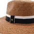 Walrus Hats Fedora Walrus Hats Natural Raffia Straw Fedora Hat w/ Black & White Band